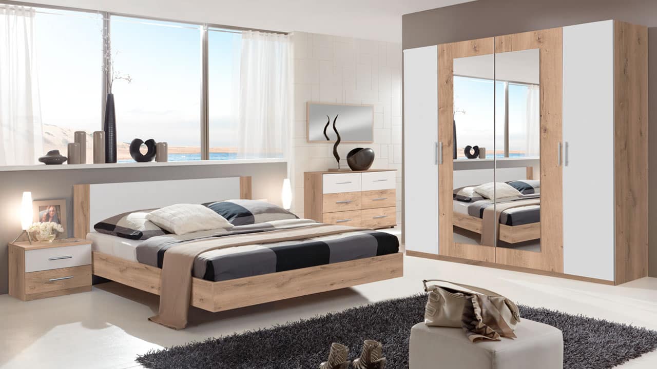 Chambre à coucher complète Nora